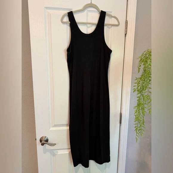 Everlane The Rib Tank Midi Dress- medium - Picture 4 of 5